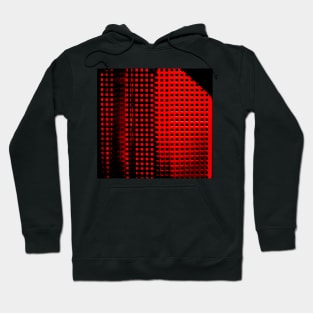 Abstract in red and black Hoodie